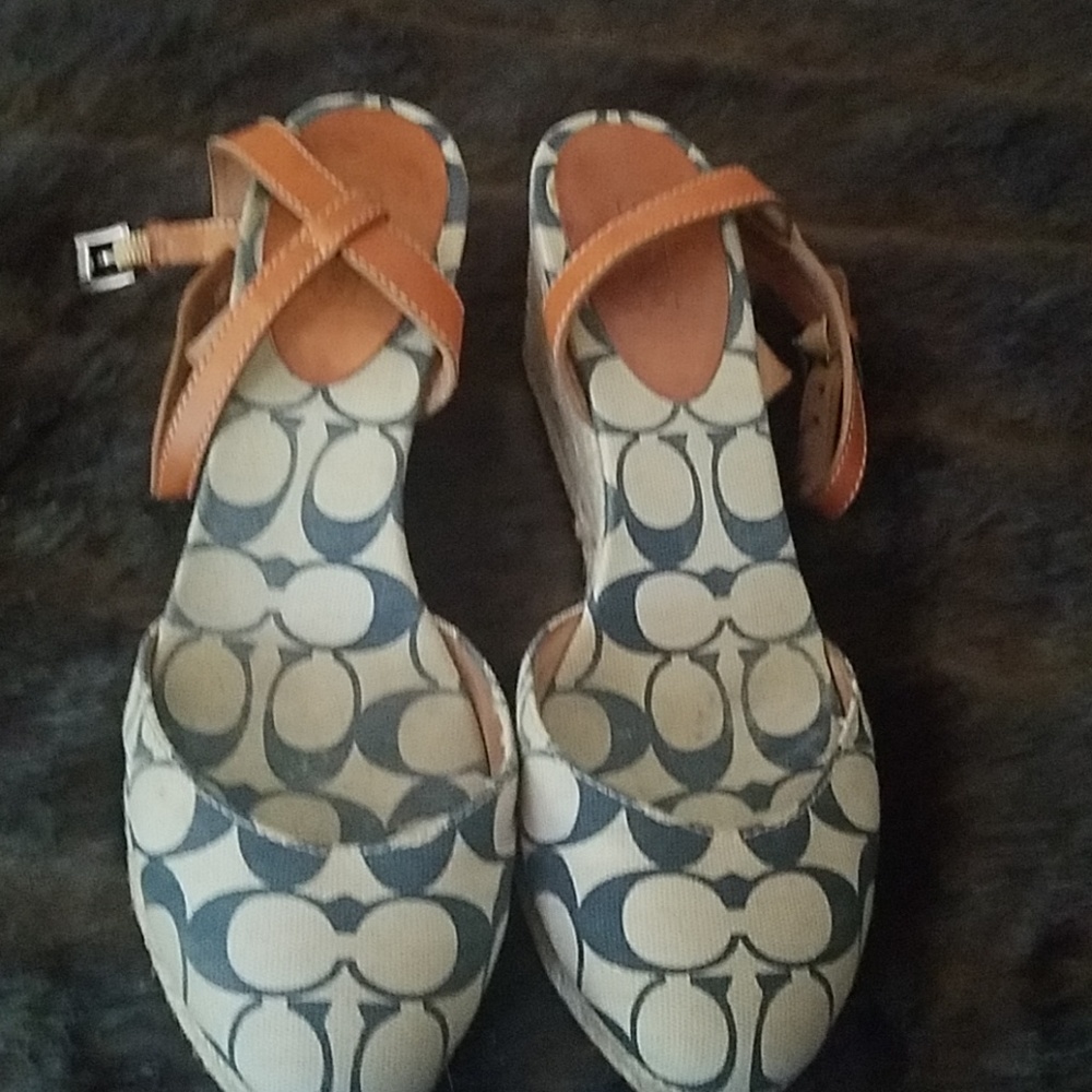 Coach Shoes Gently used very nice condition